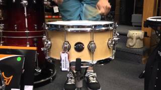 Video thumbnail for DW Performance Series 6.5" x 14" Maple Snare by Huber Breese