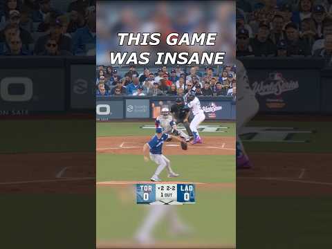 THIS GAME WAS INSANE #baseball #shorts