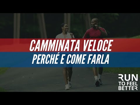 Camminata veloce. Come farla e perchè è utile.