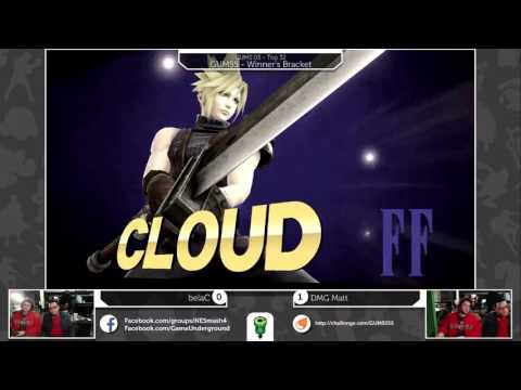 GUMS05 Singles (Top 32) - DMG Matt (Cloud) vs GoNE belaC (Sheik)