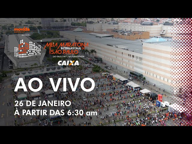 TRANSMISSÃO AO VIVO DA MEIA MARATONA INTERNACIONAL DE SÃO PAULO 2025.