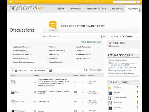 LivePerson Developer Community - Introduction