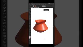 3D Pot Design in Illustrator | Easy Tutorial #graphicdesign #illustrator #3d #tutorial