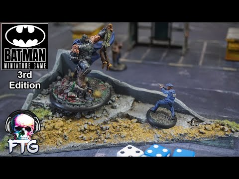 3rd Edition Batman Miniature Game - Soldiers of Fortune VS Batman