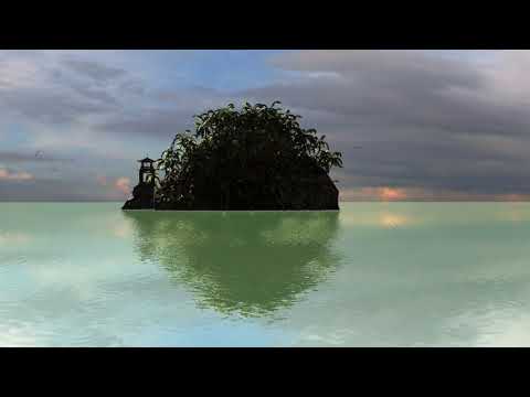 Sea & island. 3d work.