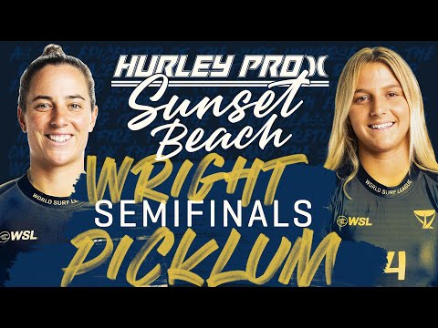 Tyler Wright vs Molly Picklum | Hurley Pro Sunset Beach 2023 - Semifinals Heat Replay