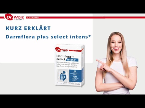 Kurz erklärt: Darmflora plus select intens - hochdosierte Milchsäurebakterien