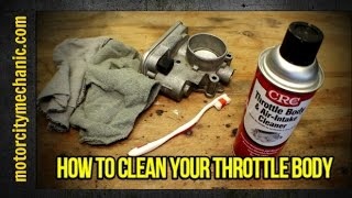 How to clean your throttle body
