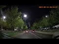 Bucharest Night Drive Autostrada A2 Centru Academia Militara Drumul Taberei