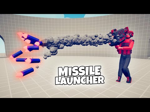 MISSILE LAUNCHER 1 vs 1 UNITS | TABS Totally Accurate Battle Simulator