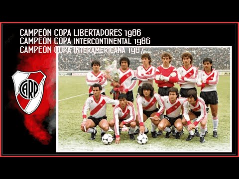 River Campeon Libertadores 1986