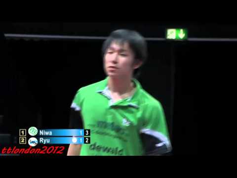 Ryu Seung Min vs Koki Niwa (German League 2013)