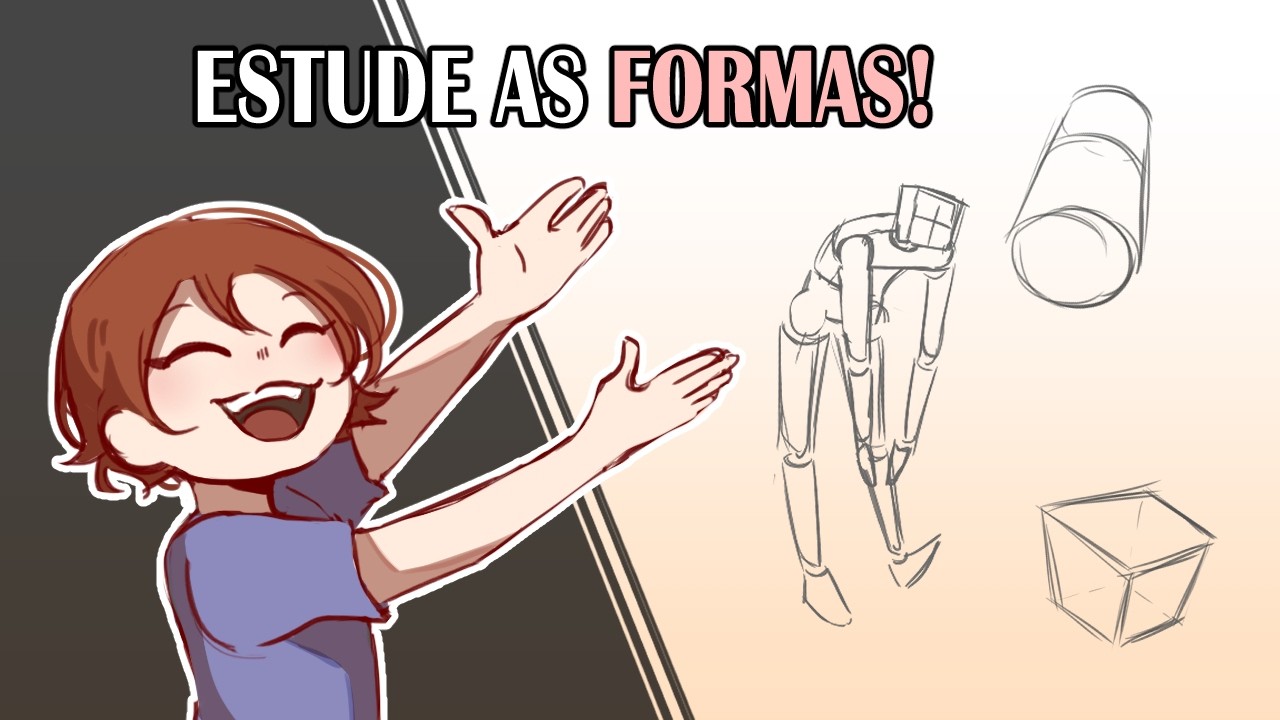 Como estudar FORMAS  | Fundamentos do desenho!!