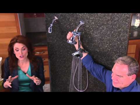 HotelSpa Multi Showerhead with 22" Slide Bar on QVC