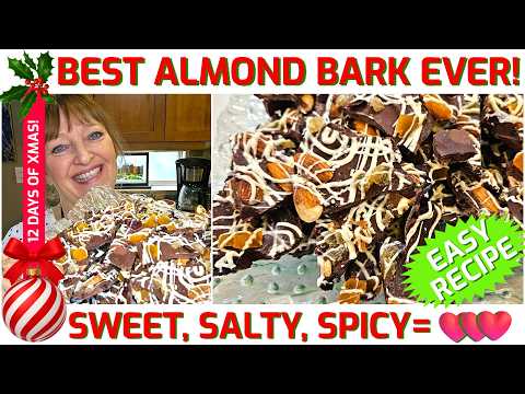 EASY CHRISTMAS BARK - Decadent Chocolate Bark with candied ginger