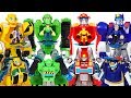 Giant Dinosaurs Attack Paw Patrol Transformers Rescue Bots Mech Armor Suit Go DuDuPopTOY