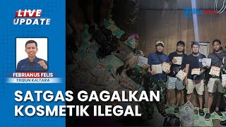 Penyelundupan 960 Kosmetik Ilegal di Dermaga Bambangan Nunukan Digagalkan Satgas RI-Malaysia