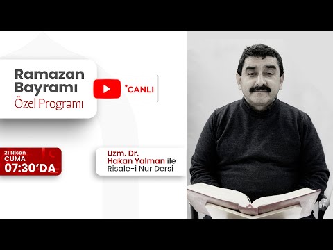 Ramazan Bayramı Özel Programı | Uzm. Dr. Hakan Yalman