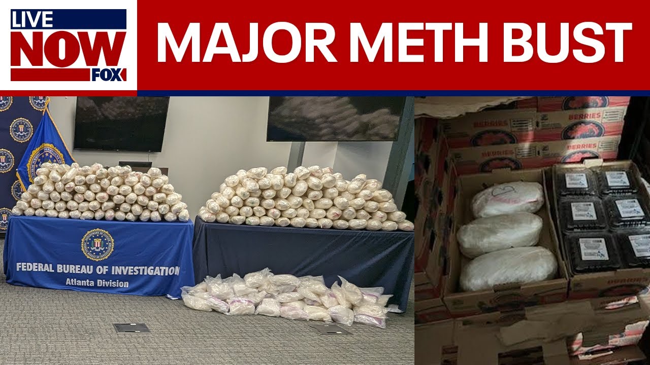 Feds seize 1,500+ pounds of meth in major Atlanta bust