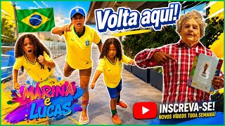 O VELHO DO SACO ROUBOU NOSSO ÁLBUM DA COPA!!