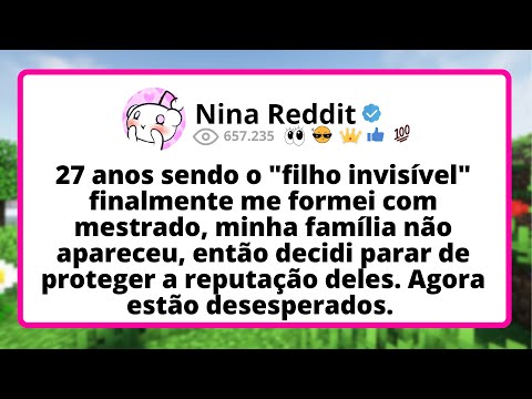 27 ANOS sendo o "filho invisível" finalmente me FORMEI com mestrado, minha FAMÍLIA não apareceu...
