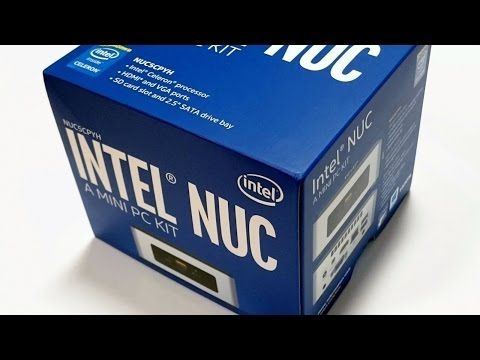 Unboxing Intel Braswell NUC (NUC5CPYH)