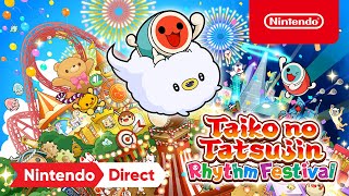 Nintendo Taiko no Tatsujin: Rhythm Festival - Nintendo Switch anuncio