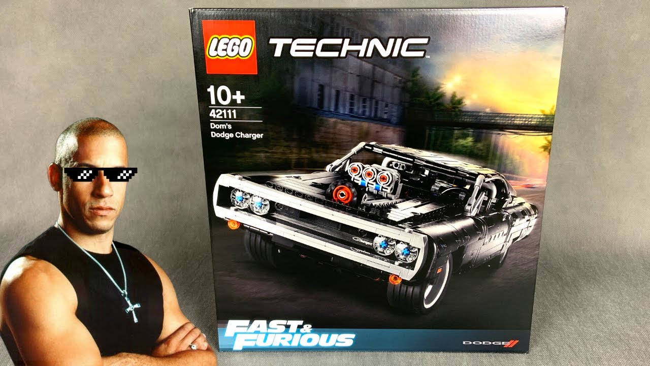 LEGO TECHNIC 42111 - DOM'S DODGE CHARGER - RECENZJA