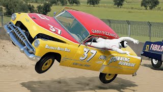 Satisfying Racing Rollover Crashes #58 | BeamNG Drive