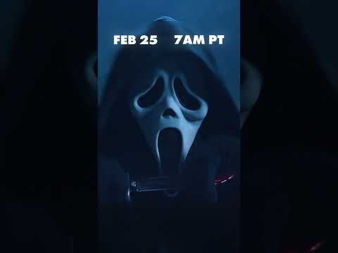 Tomorrow at 7AM PT, 700 of you get a Scream 7 shirt. 100 free shirts per hour.