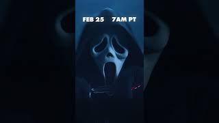 Tomorrow at 7AM PT, 700 of you get a Scream 7 shirt. 100 free shirts per hour.