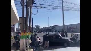 Ruta de Los Álamos bloqueada afecta a vecinos de Villa Canales, Petapa y Villa Nueva