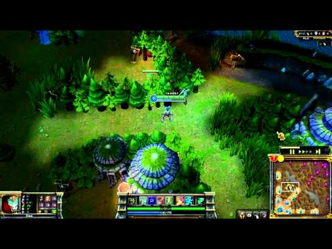 S2 Jungle Shaco route - Blue start/Recovery path