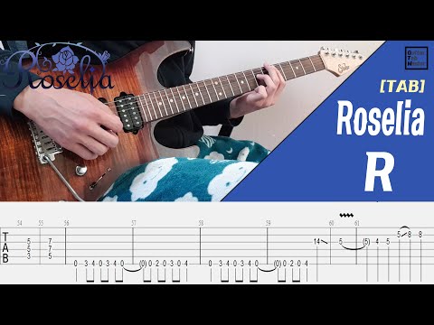 [TAB] Roselia - R │ Guitar Cover