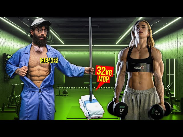 ELITE Bodybuilder ANATOLY Lifts 50KG Mop in the Gym… Everyone Was Shocked! 😱💪🧹#9 SDDEFAULT Thumbnail