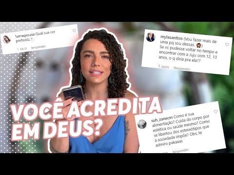 JU RESPONDE PERGUNTAS E COMENTÁRIOS DO INSTAGRAM | Juliana Franceschi