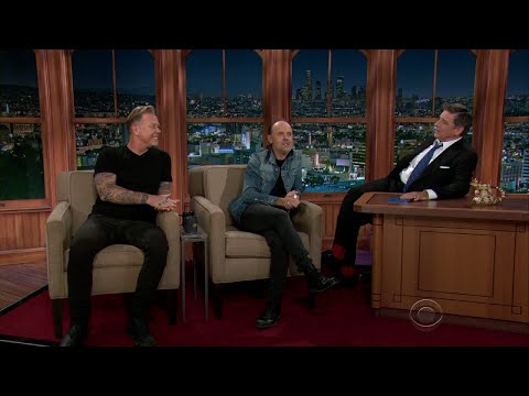 Late Late Show with Craig Ferguson 11/17/2014 Metallica