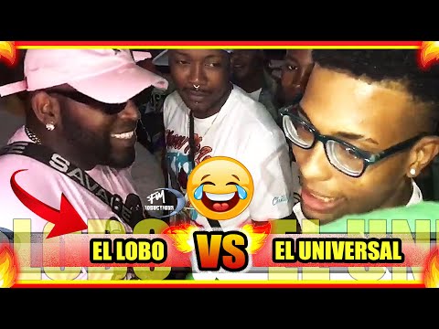 😂 (SE BURLO DEL NUEVO😂) El Lobo vs El Universal - Batalla de Freestyle - 2022 Junte en Boca Chica