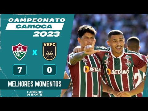 FLUMINENSE 7 X 0 VOLTA REDONDA SEMIFINAL - CAMPEONATO CARIOCA 2023 - MELHORES MOMENTOS