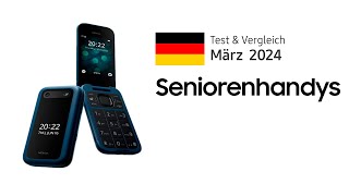 TOP–6. Die besten Seniorenhandys (Großtasten). Test & Vergleich 2024 | Deutsch
