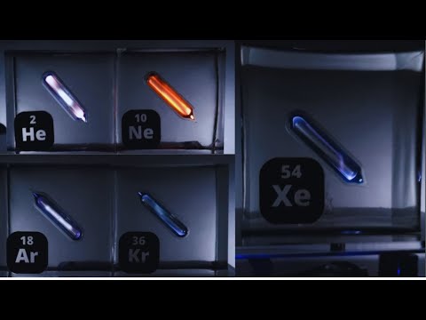 Tabela periódica: Os gases NOBRES