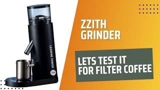 ZZITH Grinder | Can it make decent filtered coffee? Let's Find Out