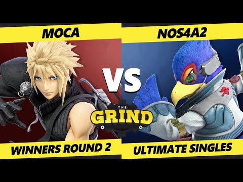 The Grind 194 - Winners Round 2 - Moca (Cloud) Vs. NOS4A2 (Falco) SSBU Ultimate Tournament