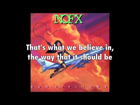 NOFX - Drug Free America (with lyrics)