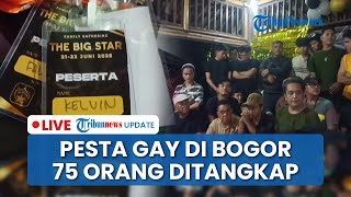 LIVE: Pesta Gay Berkedok Family Gathering di Bogor Dibongkar Polisi, Ditemukan Barang Bukti Pedang