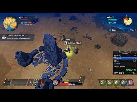 Tribes of Midgard Speedrun 31:44 Glitchless [Former WR Season 1.0]