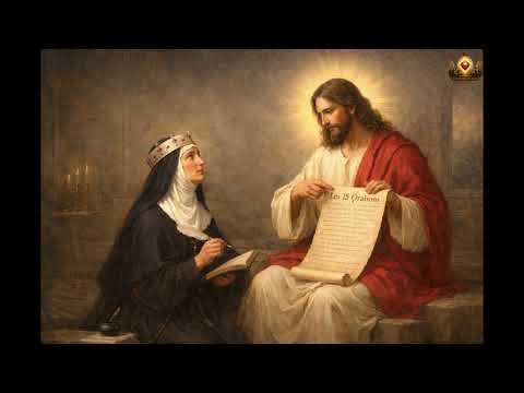 Les 15 Oraisons de Sainte Brigitte (Version Complète) – Prière Intégrale sur la Passion du Christ