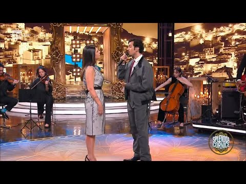 'Spunta la luna dal monte' con Geppi e Mahmood (Splendida Cornice, 10.04.2025)