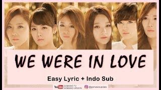 Easy Lyric T-ARA &amp; DAVICHI - WE WERE IN LOVE by GOMAWO [Indo Sub]