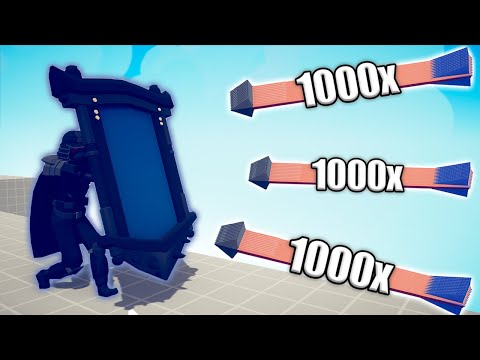 DARTH VADER MIRROR SHIELD vs 1000x OVERPOWERED UNITS - TABS | Totally Accurate Battle Simulator 2023